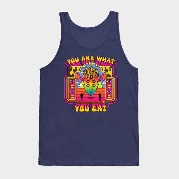 You are what you eat Tank Top by Thisisblase